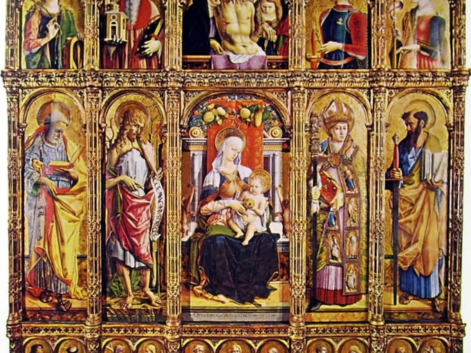 Polittico del duomo di Ascoli, cm. 270 x 270, Cattedrale di Sant'Emidio, Ascoli.